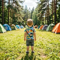 Купить готовый сайт Детский лагерь в Кирове - посмотреть и заказать, недорогой шаблон сайта, цена 